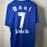 Schalke 04 2011/12 Heimtrikot Raúl #7 L Rückseite