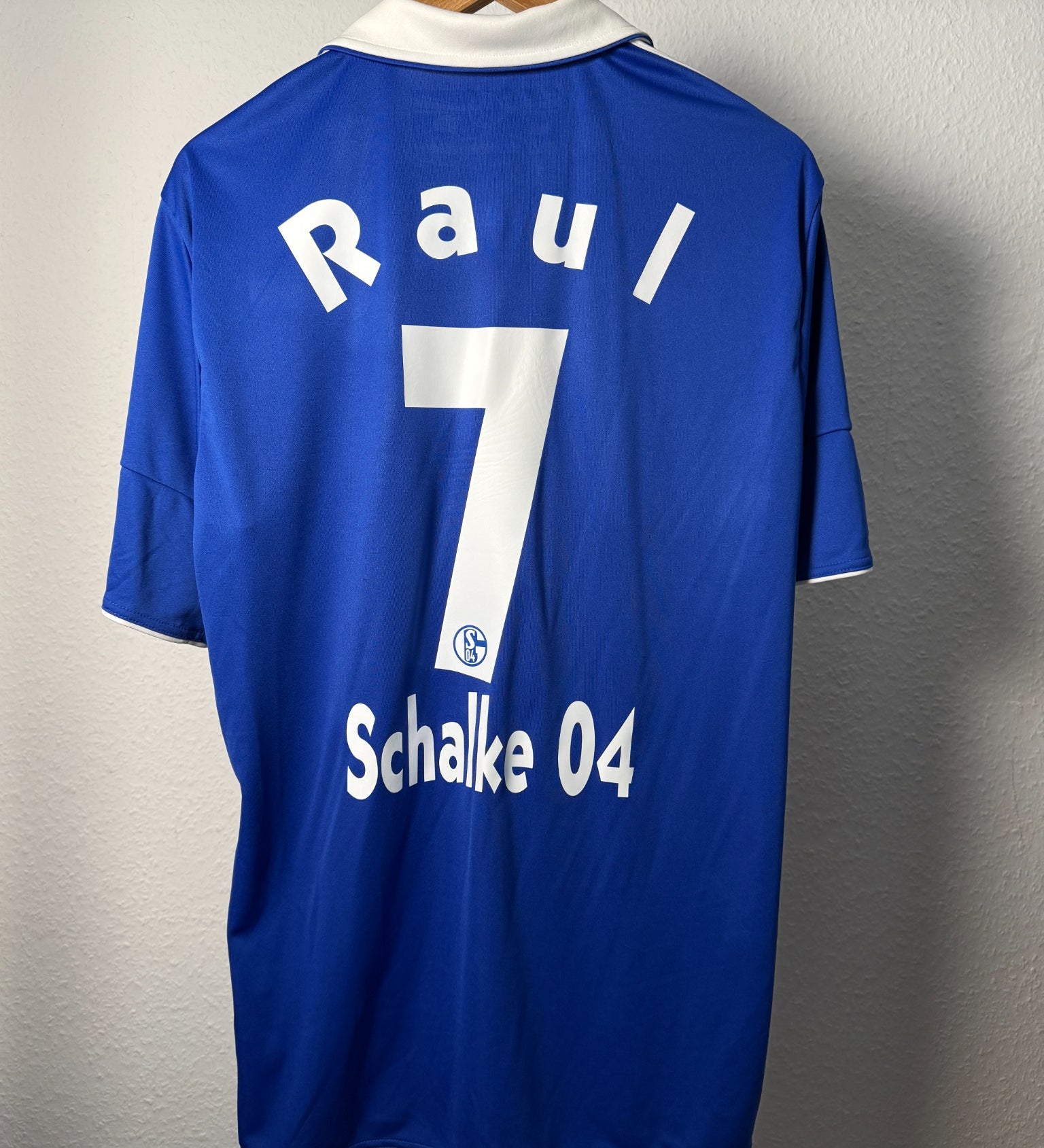 Schalke 04 2011/12 Heimtrikot Raúl #7 L Rückseite