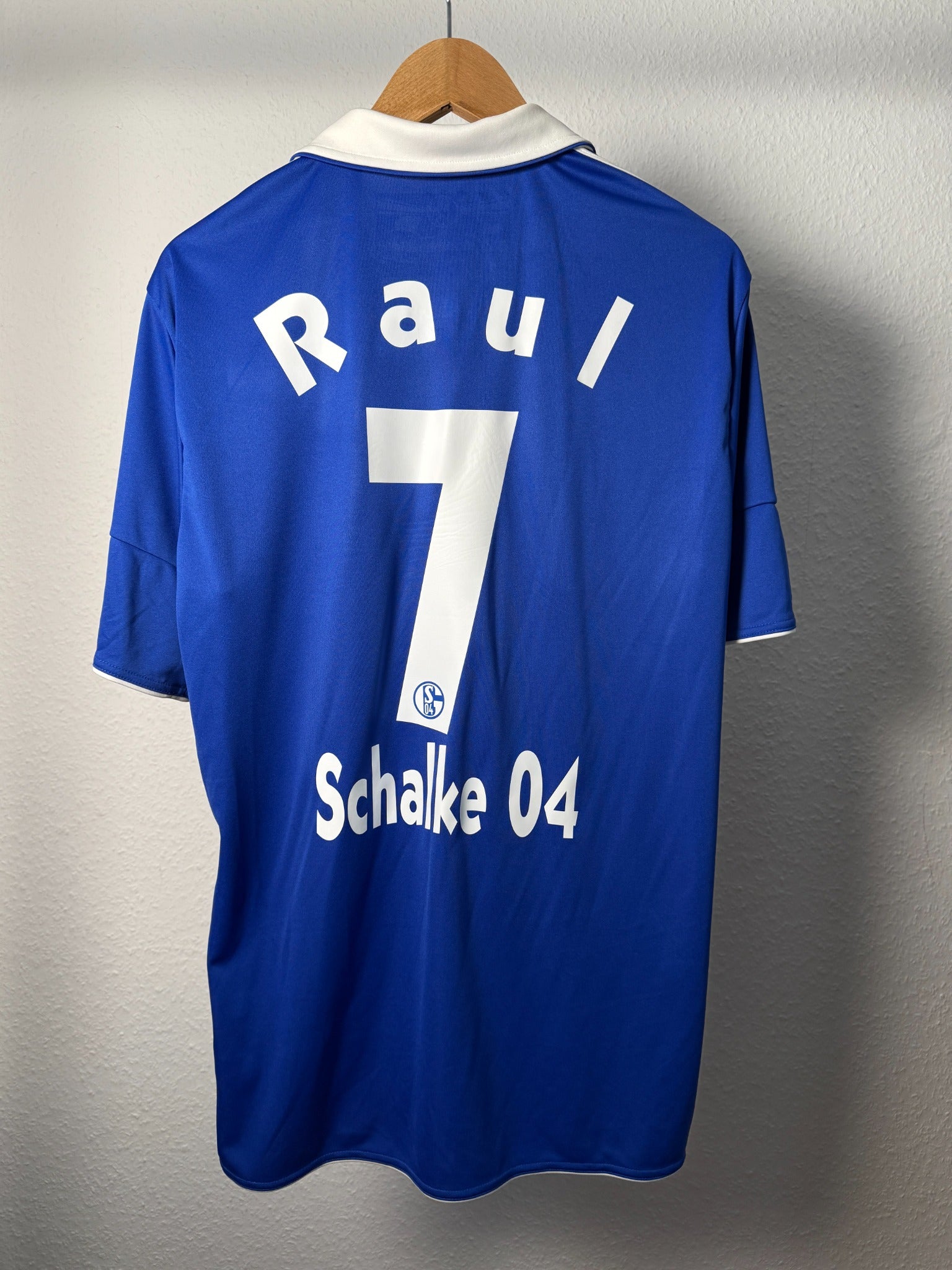 Schalke 04 2011/12 Heimtrikot Raúl #7 L Rückseite